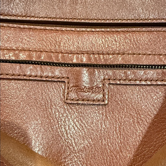 Madewell Brown Leather Tote - Picture 2 of 8